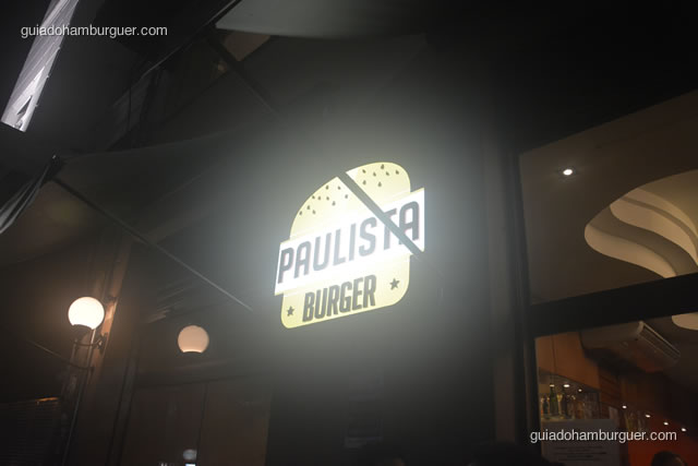 Luminoso da fachada - Paulista Burger
