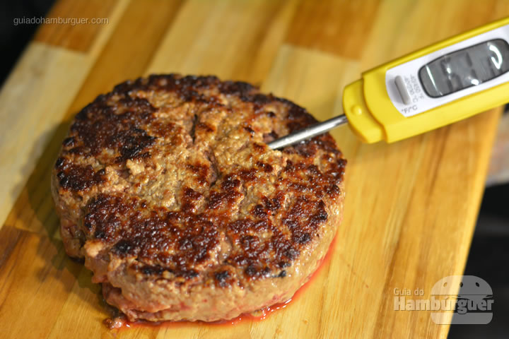 Temepratura hambúrguer ao ponto - Receita hamburguer perfeito caseiro e profissional