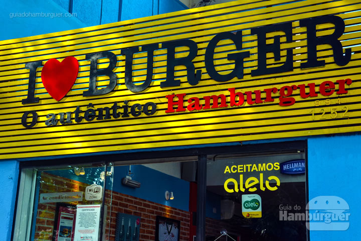 Fachada da nova loja na Granja Julieta - I Love Burger