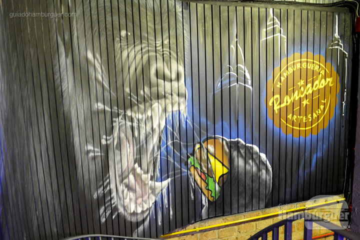 Graffiti do King Kong - Roncador Hamburgueria Artesanal