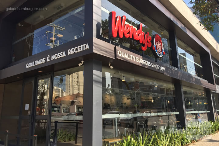 Fachada  - Wendy's abre sua primeira loja em São Paulo