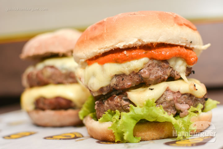 Burgers duplos - All Bros Burger