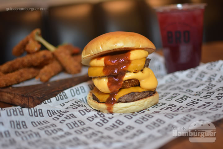 Monster burger - Novo cardápio Bro Burger
