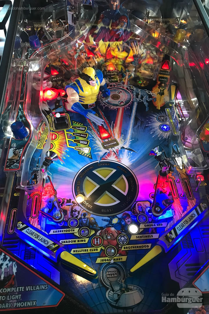 Pinball do X-Men - The Xtreme Burger