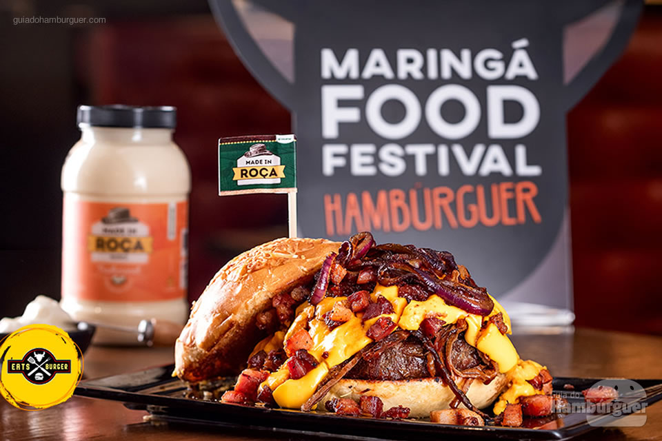 4º Eats Burger - As 10 melhores hamburguerias do Maringá food festival eleitas pelo público
